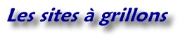 Les sites à grillons